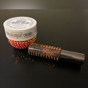 Hand bedazzled Brand new/ never used Sol de Janeiro eye cream+benefit mascara